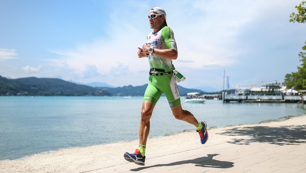 Ivan Tutukin won in 2022 and wants to do it again this year with special preparation in the altitude training camp. He was also given a "noise ban" by the PEWAG team. (Bild: GEPA pictures/ Daniel Goetzhaber)