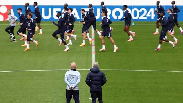 There's a virus going around the French national team. (Bild: AFP)