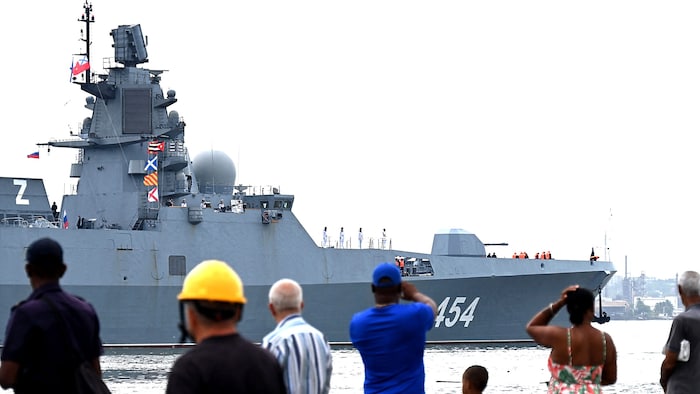 Die Ankunft der Admiral Gorschkow in Havanna