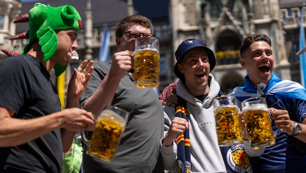 Die Schotten geben in München ordentlich Gas.  (Bild: Ariel Schalit)