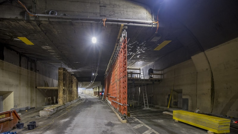 The complete closure of the Schmitt Tunnel has been in force since May 6. (Bild: Land Salzburg/Neumayr/Christian Leopold)