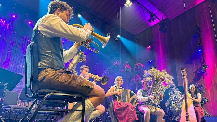 Fuxteiflsmusi – die jungen Volksmusikanten haben bereits Preise abgeräumt und bereiten sich für ...