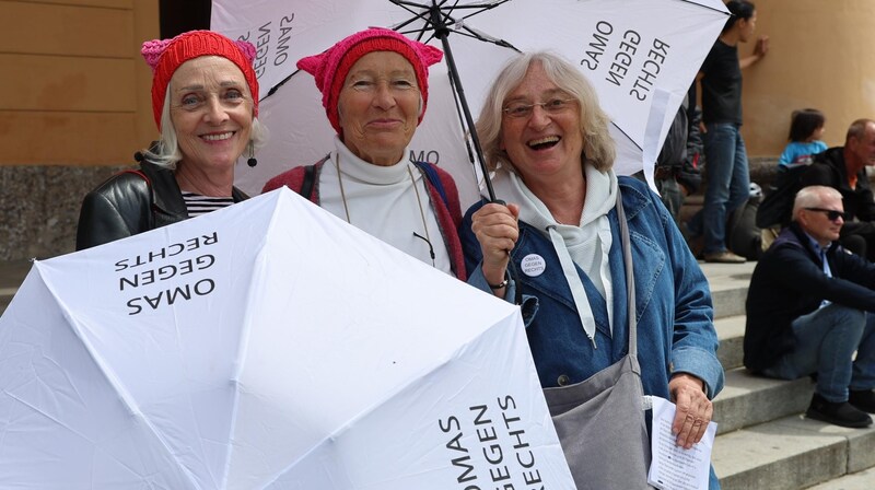 Grannies against the right (Bild: Birbaumer Johanna)