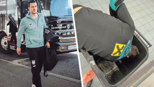Mario Margreiter ist immer für das ÖFB-Team da – notfalls sogar in einer Mülltonne.
