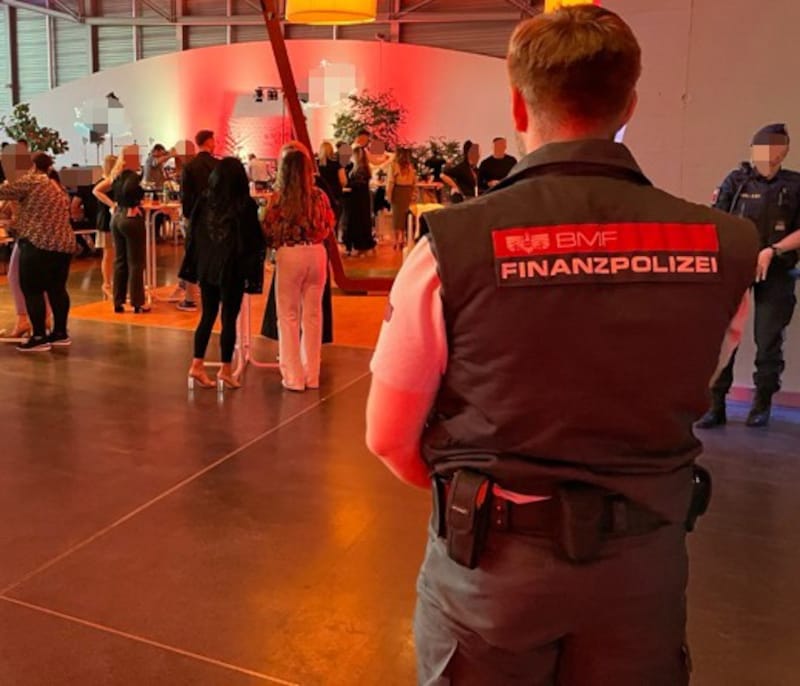 Die Finanzpolizei kontrollierte gemeinsam mit Landespolizeidirektion und Stadtpolizeikommando. (Bild: Bundesministerium für Finanzen)