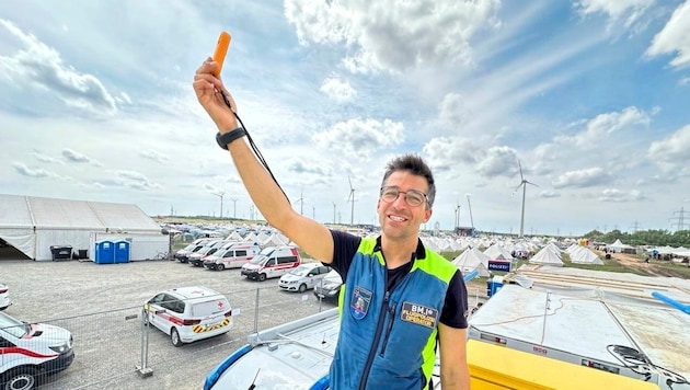 World champion and Olympic champion Andreas Kofler at work. (Bild: Christian Schulter)