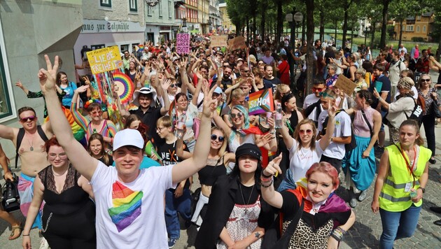 Viele Jugendlcihe machten mit (Bild: Marion Hörmandinger)