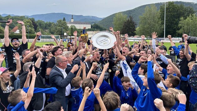 Gloggnitz ist Landesliga-Meister (Bild: Stefan Burgstaller)