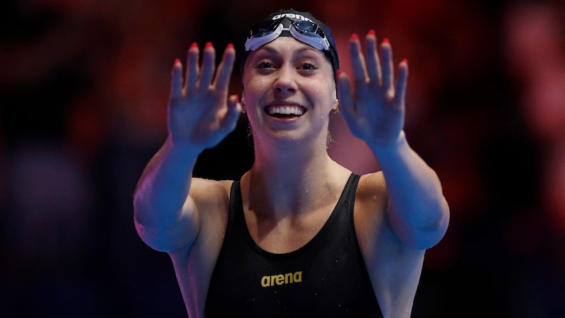 Gretchen Walsh (Bild: APA/Getty Images via AFP/GETTY IMAGES/Sarah Stier)