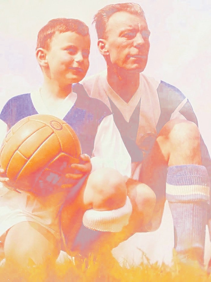 Alois Hartl, hier mit Sohn Günther Hartl