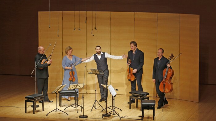 Well-deserved applause at the end of the concert.