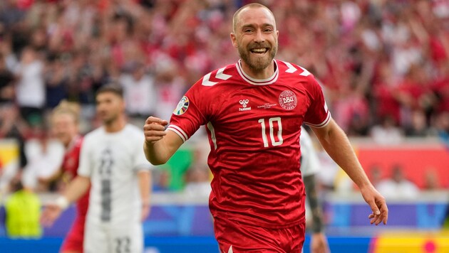 Christian Eriksen (Bild: AP/Associated Press)