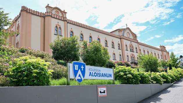 The school management of the Aloisianum has expelled four suspected pupils from the private grammar school. (Bild: Dostal Harald)