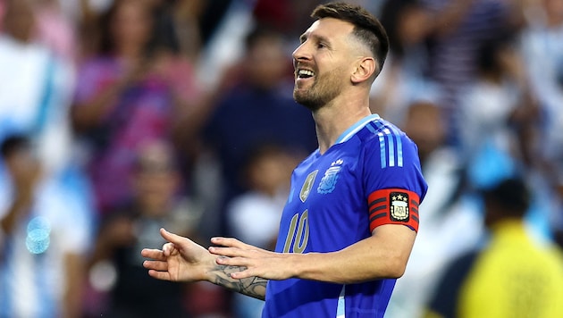 Lionel Messi wollte nicht nach Saudi-Arabien wechseln.  (Bild: Getty Images/Tim Nwachukwu)