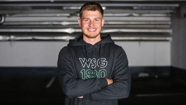 Tobias Anselm hat bei der WSG Tirol unterschrieben. (Bild: WSG Tirol)
