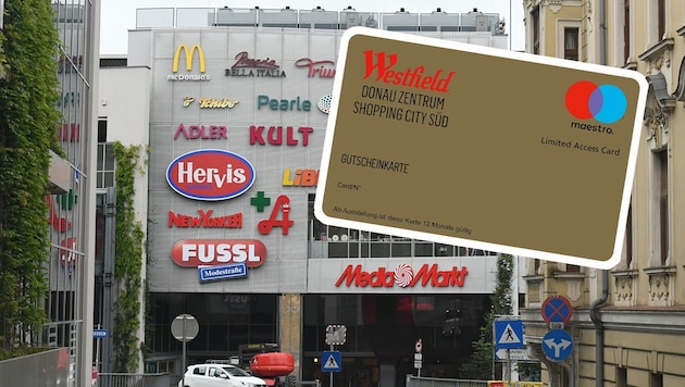 If you don't use up vouchers at CCA Amstetten within a year, you have to pay a monthly fee. This annoyance also affects customers in the SCS. (Bild: Krone KREATIV/Patrick Huber, PayLife)