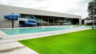 Das Stadtbad ist bereit für die Eröffnung.