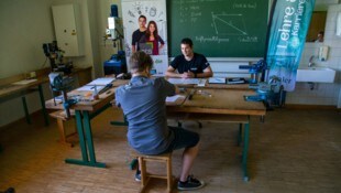 Christoph Tittler fungierte als externer Prüfer. Er zeigte sich zufrieden.