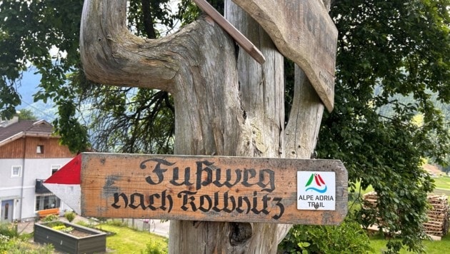 Über den Danielsberg nach Kolbnitz. (Bild: Zwickl)