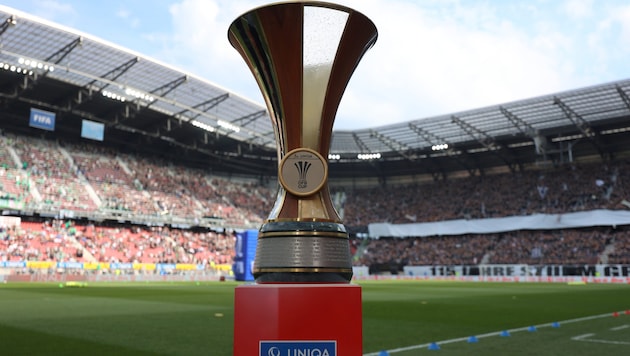 Der ÖFB-Cup-Pokal (Bild: GEPA pictures)