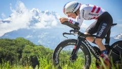 Anna Kiesenhofer gab bei der Tour de Suisse Vollgas. (Bild: EPA)