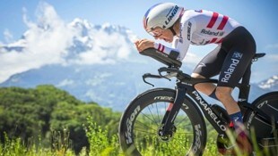 Anna Kiesenhofer gab bei der Tour de Suisse Vollgas. (Bild: EPA)