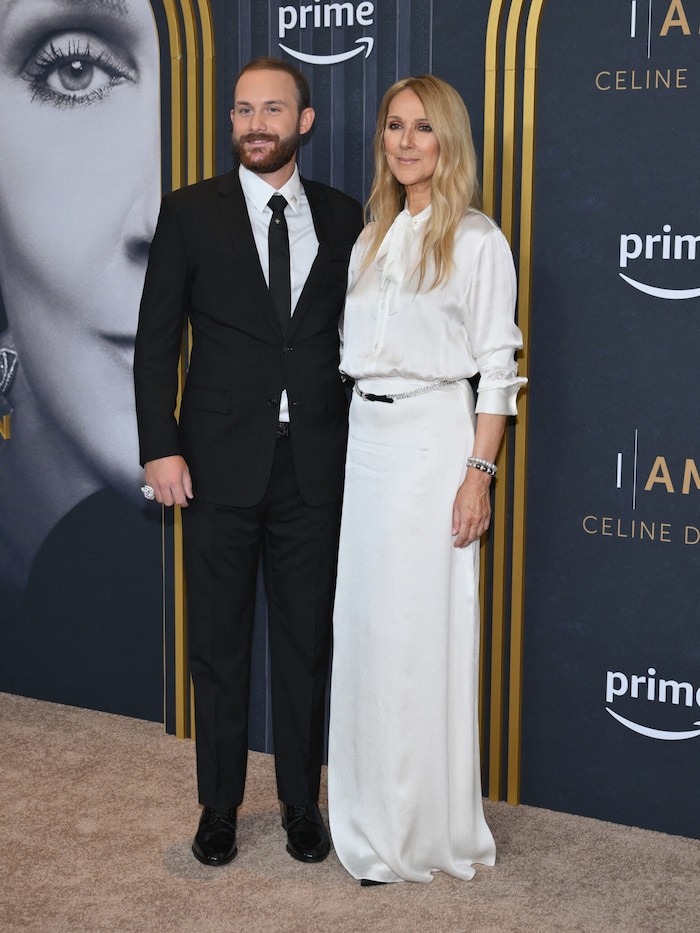 Céline Dion and her son René-Charles Angélil
