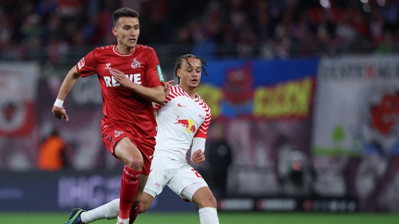 Dejan Ljubicic (l.) in Cologne kit (Bild: AFP)