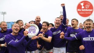 Die Freude über den Meistertitel in der Westliga war bei den Austrianern am Ende riesengroß.