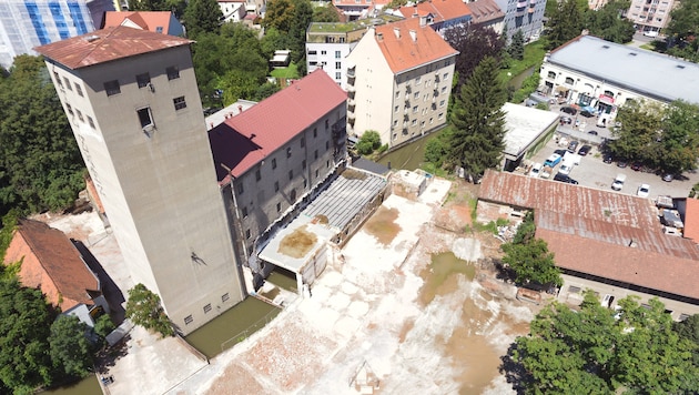 This is what the Rösselmühle site currently looks like (Bild: punktvier)