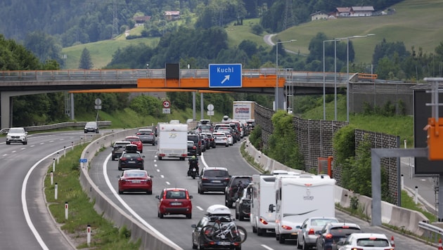 There is still no solution for pictures like these on the A10 Tauernautobahn. (Bild: Tröster Andreas)