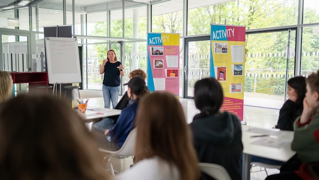 Auch für zahlreiche Schüler gab es Vorträge und Workshops. (Bild: RMO/Aberjung)