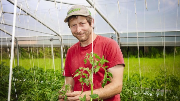 Ludwig Rumetshofer (40) is a farmer in Braunau am Inn. (Bild: Scharinger Daniel)