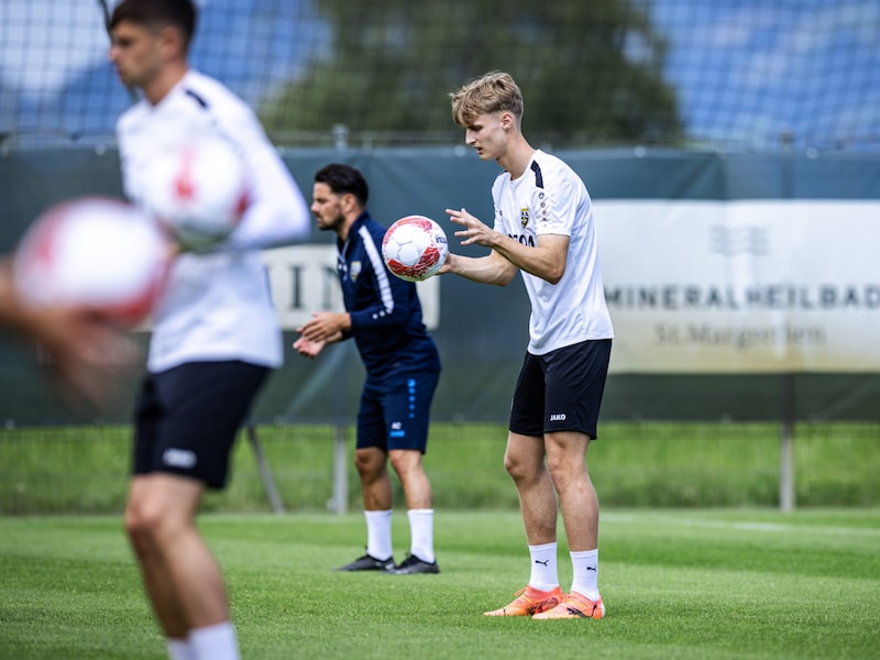 Filip Milojevic will sich jetzt im Training beweisen. (Bild: Selina Meier Fotografie)