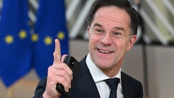 Rutte hat gute Chancen, neuer NATO-Chef zu werden. (Bild: AFP/JOHN THYS)