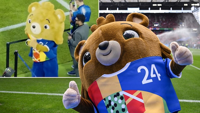 Costume From China As A Fake Mascot Youtuber Tricks Uefa Kroneat 