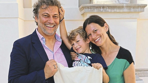 Valentin de gelecekte sık sık babası Jonas Kaufmann ve annesi Christiane Lutz ile birlikte tribünleri dolduracak. (Bild: Tuma Alexander/Starpix/ Alexander TUMA)