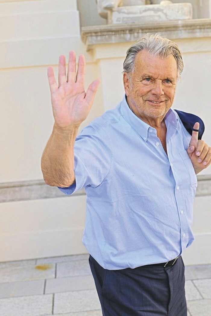 Ein seltener Gast auf dem society-Parkett: Unternehmer Hans-Peter Haselsteiner.