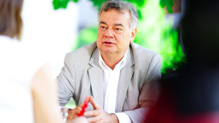 Der Vizekanzler im Gespräch