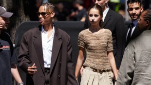 Alexandre Grimaldi und seine Freundin bei Fashion Week in Mailand