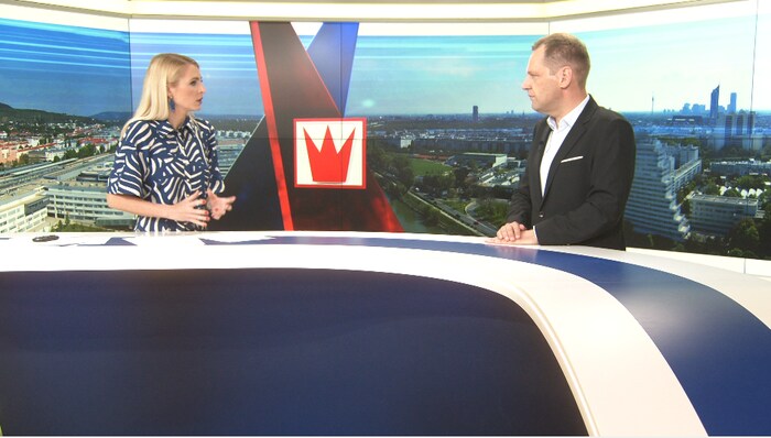 Jana Pasching with SPÖ party leader Kucher