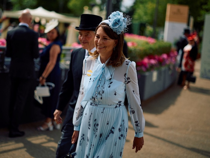 Prinzessin Kates Eltern Michael und Carole Middleton in Ascot