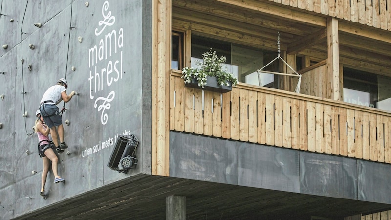 and the Mama Thresl boutique hotel (Bild: Christoph Schöch)