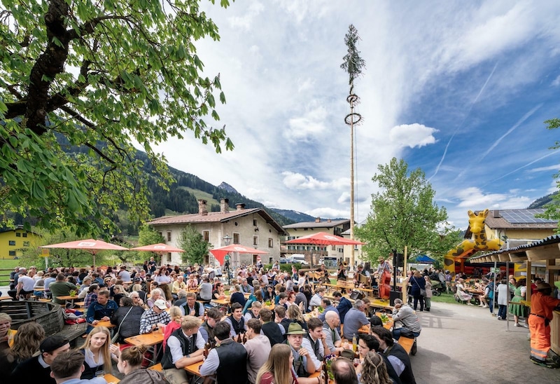 3.Platz/Dorfgastein: Das gelebte Brauchtum der Dorfgasteiner gefiel den Juroren. (Bild: Thomas Hasler)