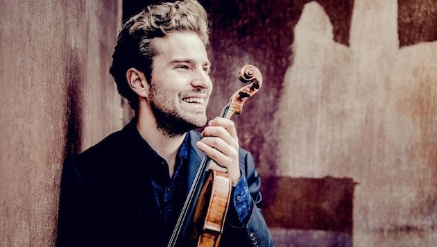 Violinist Benjamin Herzl is organizing the festival together with Marlene Lübke-Ahrens for the second time this year (Bild: Andrej Grilc)