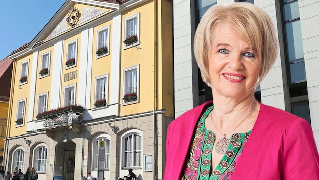 Andrea Winkelmeier, head of the town of Bruck: "Perhaps other municipalities will now dare to say: 'It's no longer possible'!" (Bild: Krone KREATIV/Wulf Scherbichler,Stadt Bruck/E. Paller)