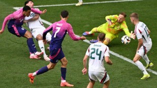 Jamal Musiala brachte Detschland mit 1:0 in Führung.