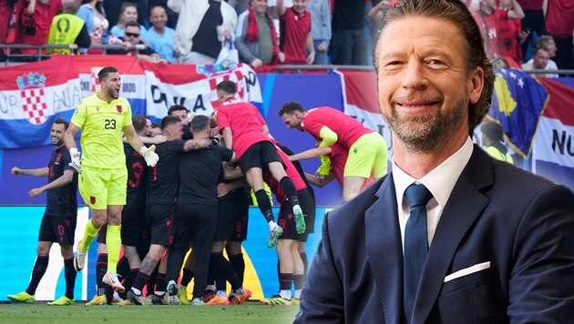 TV-Experte Steffen Freund rutschte in der Euphorie des packenden EM-Spiels zwischen Albanien und Kroatien ein Sex-Spruch heraus.