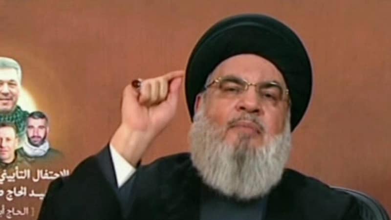 Hezbollah leader Hassan Nasrallah (Bild: AFP)