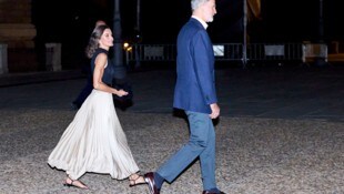 Königin Letizia und König Felipe am Weg zu einem Konzert zum 10. Jahrestag ihrer ...